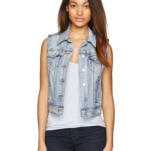 Aritzia Denim Vest Small